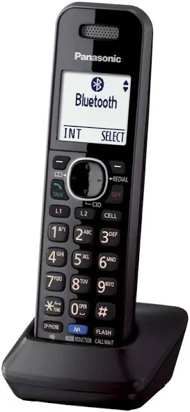 Panasonic Kx-tga950b Handset - Black - Wall Mountable (kx-tga950b) (kxtga950b)