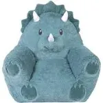 Buddies Dinosaur Toddler Chair Plush Character Kids Chair Comfy Pillow Chair for