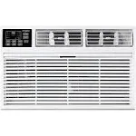 Whirlpool WHAT122-HAW 12,000 230V Air Conditioner with Supplemental Heat, Dehumidifier and Remote, Wall AC Unit for Apartment, Living Medium Rooms up to 550 Square Feet in White, 12000 BTU