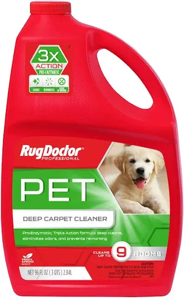 Rug Doctor Pet Deep Daybreak Scent Carpet Cleaner 96 oz. Liquid Concentrated -