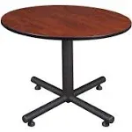 Kobe 48" Round Breakroom Table- Cherry - Regency - TKB48RNDCH