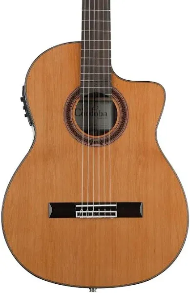 Cordoba C7-CE CD Acoustic-Electric Nylon String Classical Guitar