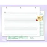 Employee Daily Attendance History Records, Letter Size Cards (25 Forms)