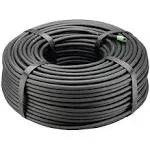 Rain Bird T22-250S Drip Irrigation 1/4" Blank Distribution Tubing, 250' Roll, Black