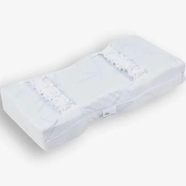 Memory Foam Leg Pillow With Bamboo Cove for Side Sleeping - The Knee T From Back Support Systems