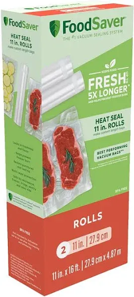 FoodSaver Expandable Heat Seal Rolls