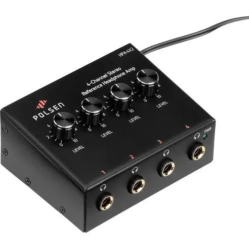 Polsen HPA-4X2 4-channel Stereo/Mono reference headphone amplifier