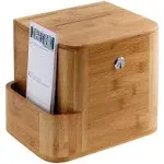 Safco Products 4237NA Bamboo Suggestion Box Natural