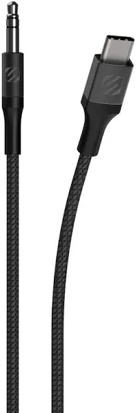 Scosche Braided USB-C to 3.5mm Audio Cable