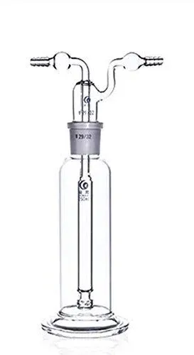 YUXUN YX Lab Gas Washing Bottle Glass