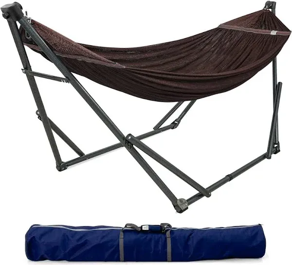 Tranquillo Adjustable Hammock Stand, Collapsible Camping Hammock and Stand