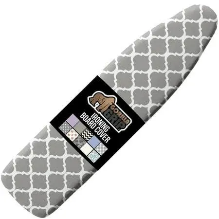 Gorilla Grip Ironing Board Cover Silicone Coating Full Size Scorch Resistant Padding