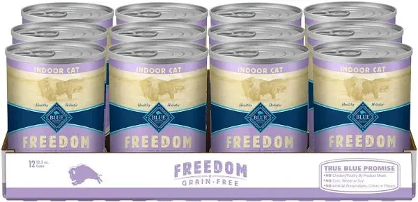 Blue Buffalo Freedom Grain-Free Indoor Chicken Recipe Canned Cat Food