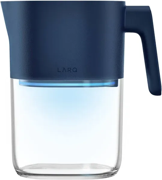 LARQ - Pitcher PureVis with Advanced Filter - 1.9 Liter / 8-Cup - Monaco Blue