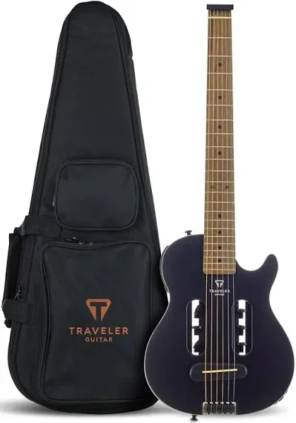 Traveler Guitar Escape Mark III Acoustic-Elect<wbr/>ric Guitar Black Satin