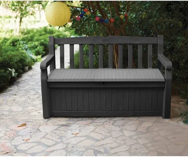 Keter Eden 265L Outdoor Garden Storage Bench