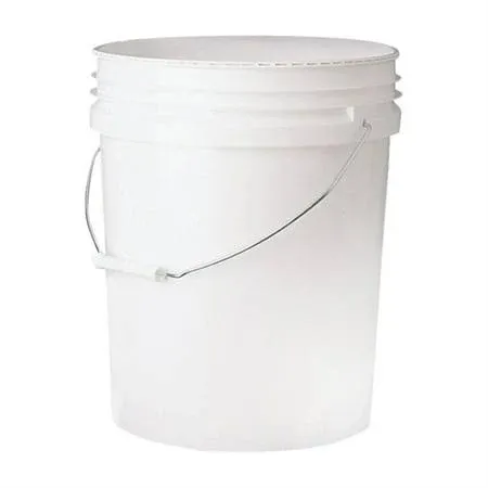 Leaktite 5 Gallon White Plastic Pail