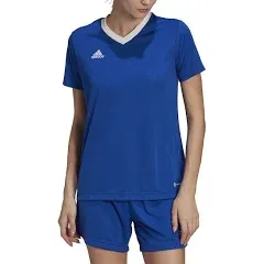 Adidas Women's Entrada 22 Soccer Jersey, Black