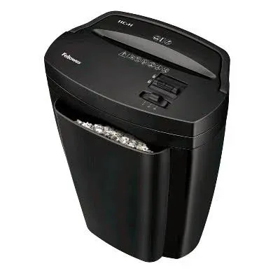 Fellowes Powershred 11C-H Cross-Cut Paper Shredder - Black