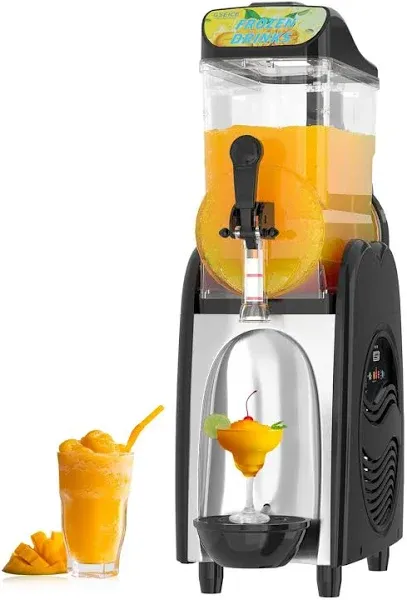 Slushie Machine for Home, 3.2 Gallons Slurpee Machine for Slushies Margaritas Frozen Drinks, 110V/60Hz Frozen Margarita Machine for Family, Birthday, Wedding Party