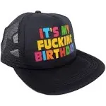 Sterling James Co. Funny Happy Birthday Hat - Birthday Decorations - 21st - 30th - 40th - 50th - Funny Birthday Party Supplies Multi