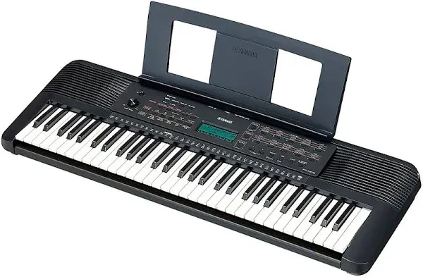 Yamaha PSRE273AD 61-Key Entry-Level Portable Keyboard with PA130 Power Adapter