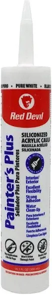 Red Devil Painter's Plus Siliconized Acrylic Caulk