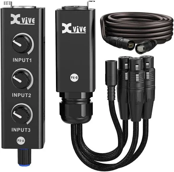 Xvive PX Portable 3-Channel Personal Mixer