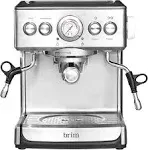 Brim 19 Bar Espresso Machine, Fast Heating Cappuccino Maker