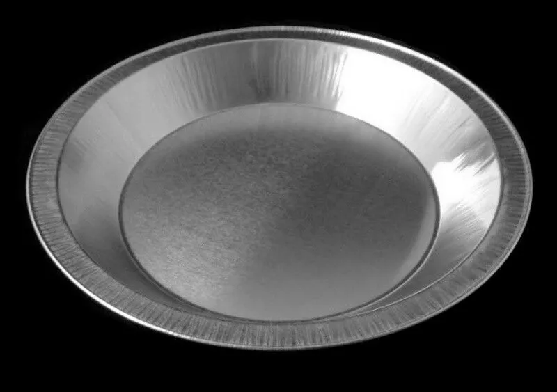 Handi-Foil 9&#034; Smooth Aluminum Foil Pie Pan Deep 10/PK -HEAVY Tin Plates HFA #409