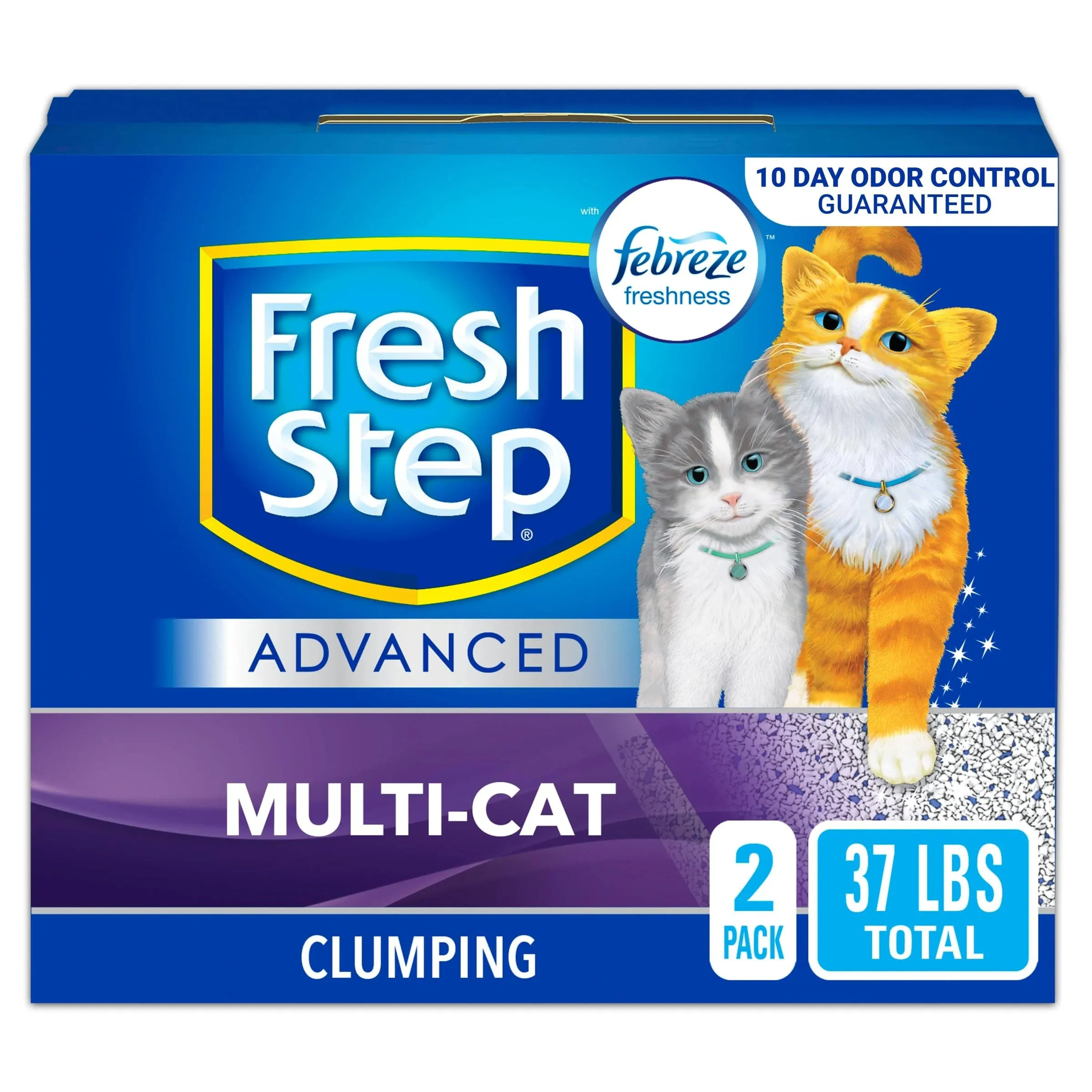 Fresh Step Advanced Clean Paws Clumping Cat Litter