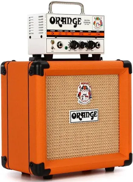 Orange Amps Micro Terror 20-Watt Tube Preamp Compact Tube Amp with Guitar Cabine