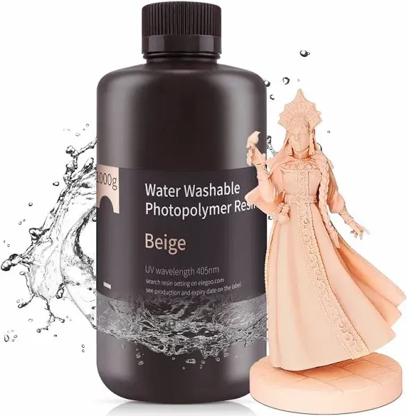 ELEGOO Water Washable 3D Printer Resin