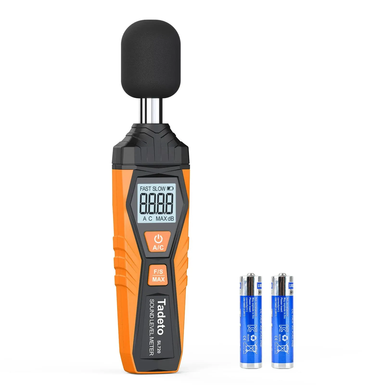 Decibel Meter, Tadeto Digital Sound Level Meter Portable SPL Meter 30dB to 130dB