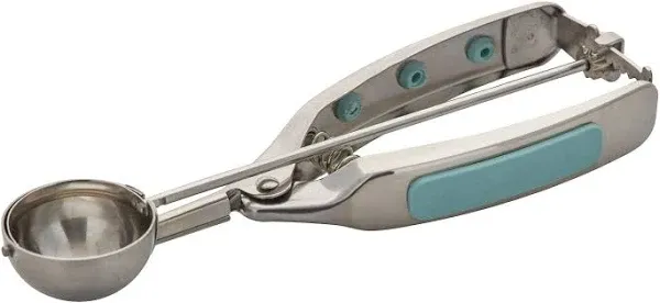 New KitchenAid Gourmet Cookie Ice Cream Scoop Aqua Sky (HAQA)