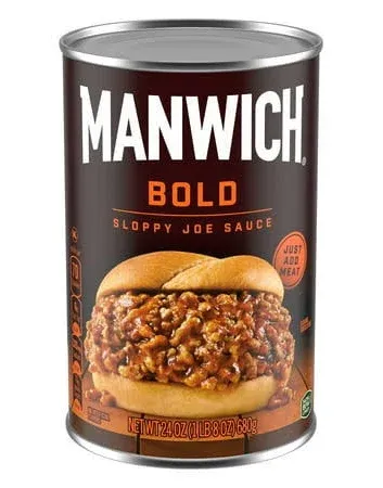 Manwich Bold Sloppy Joe Sandwich Sauce, 24 oz.