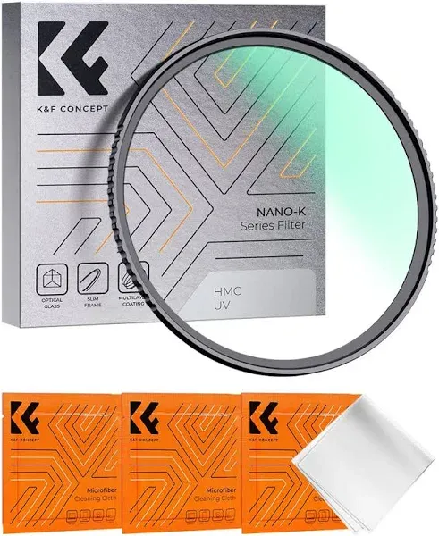 K&F Concept 67mm MC UV Protection Filter Slim Frame with 18-Multi-Layer Coatings for Camera Lens (K-Series)