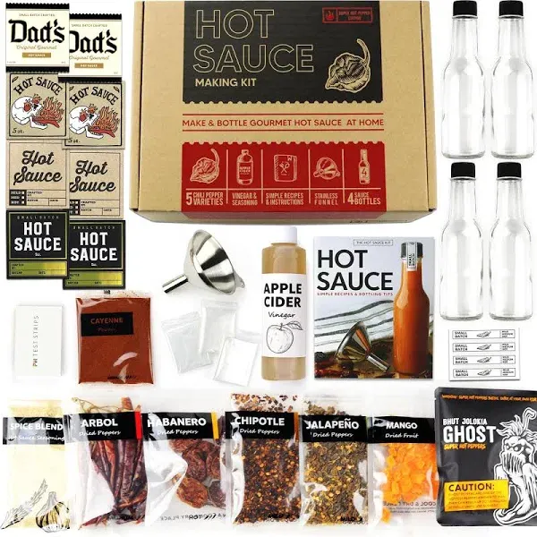 Millhouse spice Co. Ultimate Edition Hot Sauce Making Kit