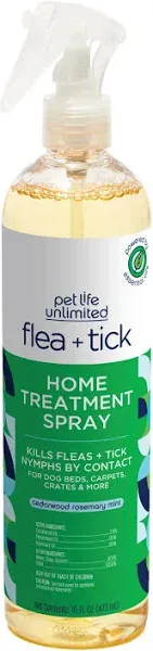 Pet Life Unlimited Flea & Tick Home Treatment Spray