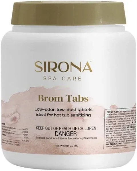 Sirona 82135 Brom Tabs, 1250cc