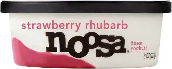 Noosa Finest Yoghurt, Strawberry Rhubarb - 8 oz