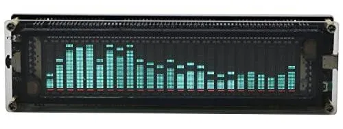 Vacuum Fluorescent Display Music Spectrum