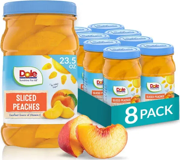 Dole Peaches Sliced in 100% Fruit Juice