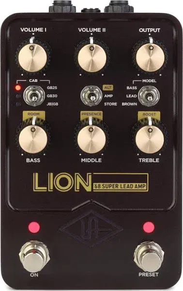 Universal Audio UAFX Lion '68 Super Lead Amp Pedal