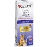 Zymox Enzymatic Anti-Itch Topical Cream for Cats & Kittens with 0.5% Hydrocortisone, 1 oz