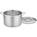 Cuisinart MultiClad Pro Triple Ply Stainless Cookware 12 Quart Stockpot with Cover