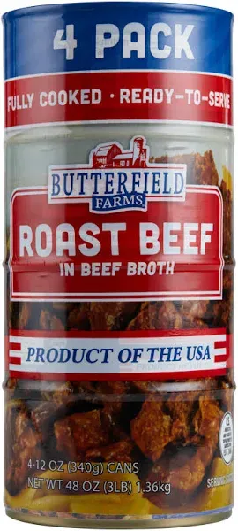 Butterfield Farms Roast Beef in Beef Broth