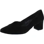 Paul Green Rendi Pointed Toe Pump in Frappe Soft Patent