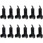 12 pcs Original Walkie Talkie Belt Clip Compatible with Two Way Radio LUITON LT-316 WLN KD-C1 Retevis RT22 Zastone X6 NKTECH NK-U1 Zeadio ZS-B1 TIDRADIO TD-M8 RADTEL RT-10 RADIODDITY R1