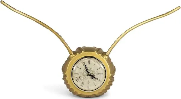 Robe Factory Harry Potter Golden SnITCH Replica Desk Clock